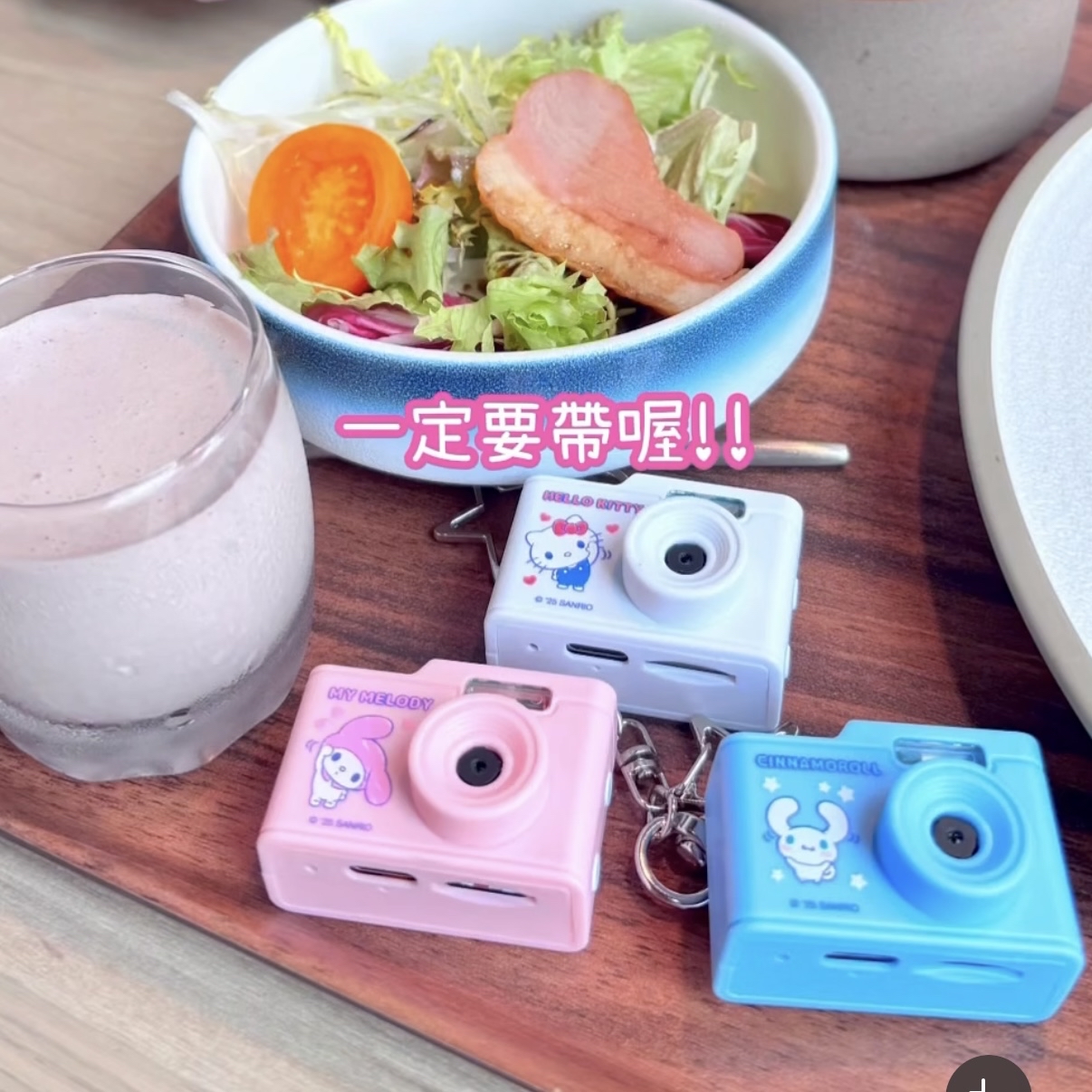 原裝行貨sanrio迷你數碼相機📷送禮一流❤️可以掛袋