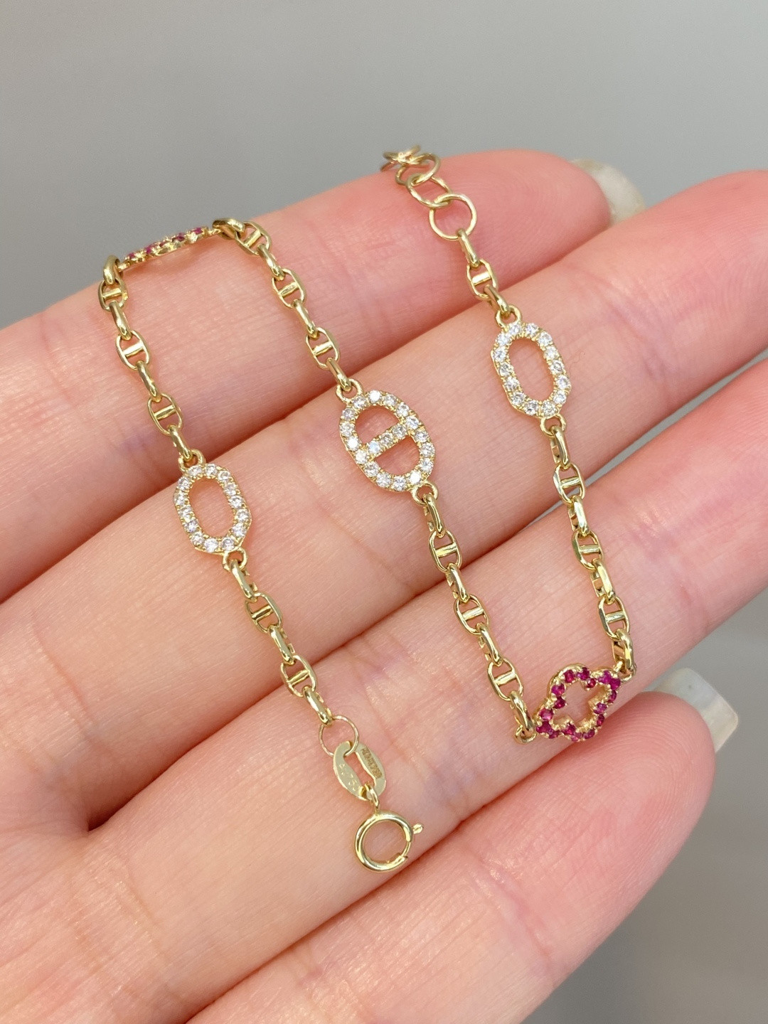 18K Diamond Bracelet 