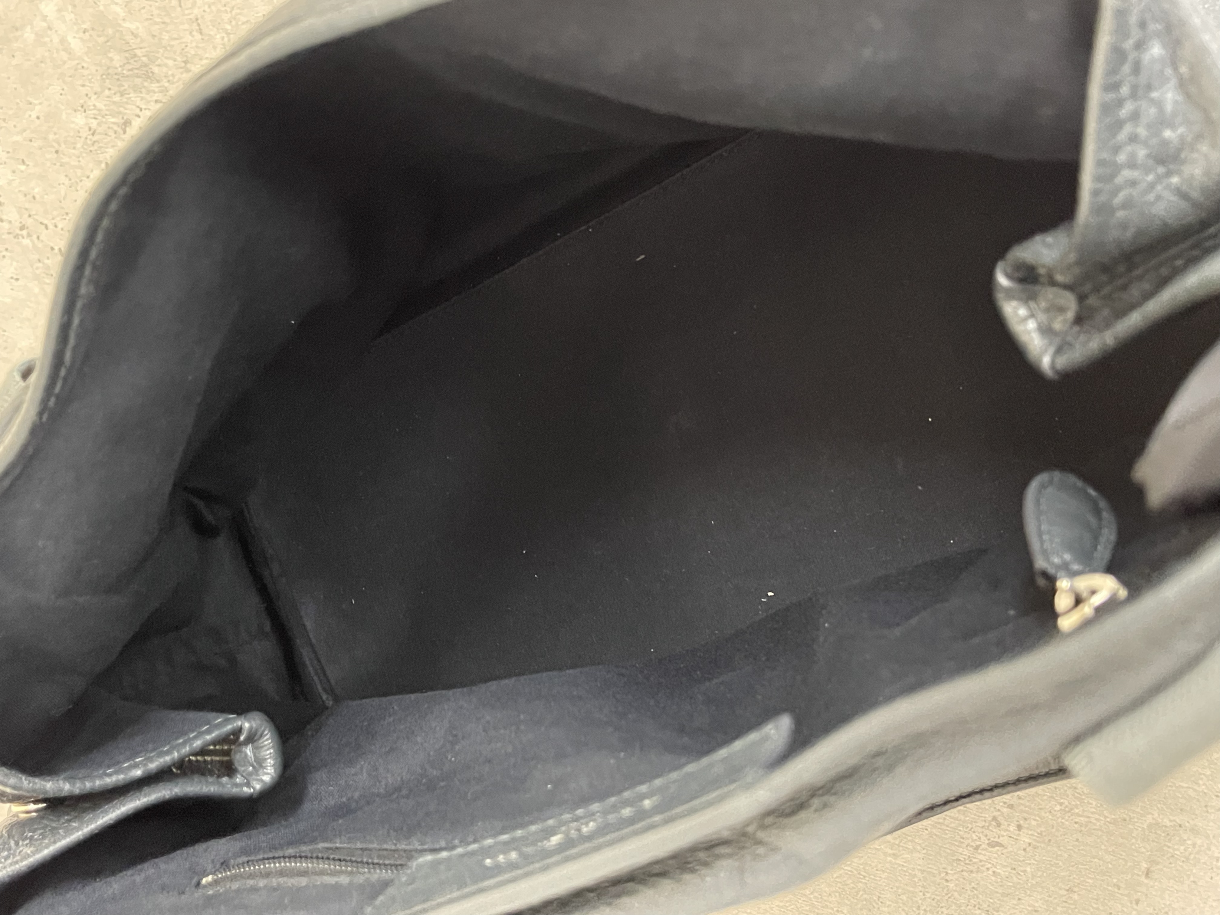 Pre-owned Balenciaga Navy Cabas XS tote bag/ Product Code: 25012702