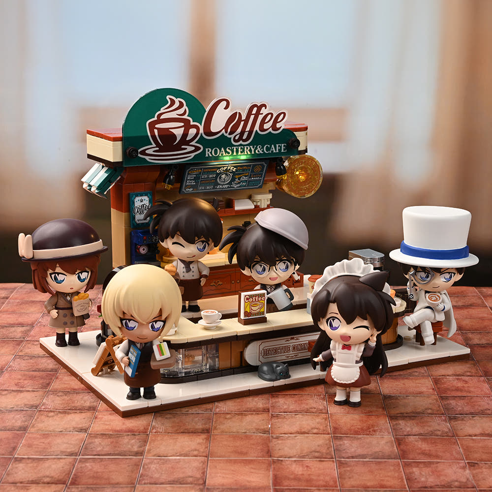 [名偵探柯南 x LOTTE CINEMA] Kuppy Cafe Model Figure (5種)