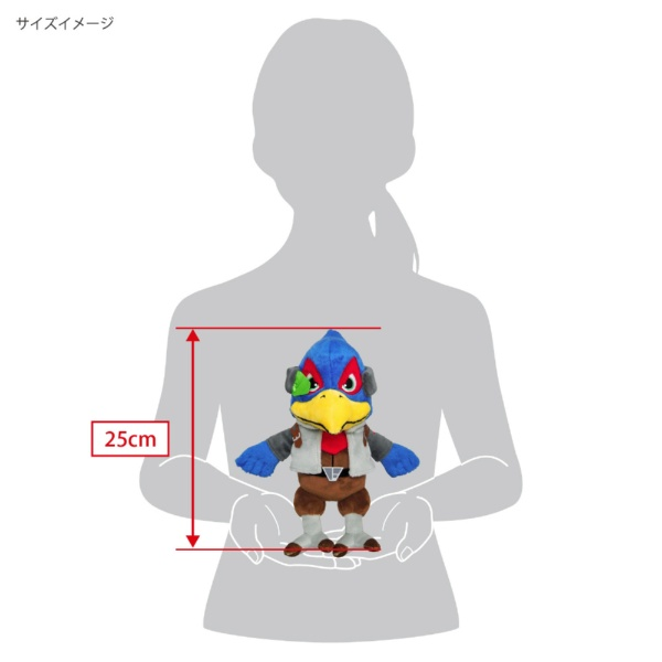 【預售 6月底】星際火狐系列 法爾科 毛絨公仔 Star Fox All Star Collection Falco Lombardi Plush Toy SFP02 (S) PO0838