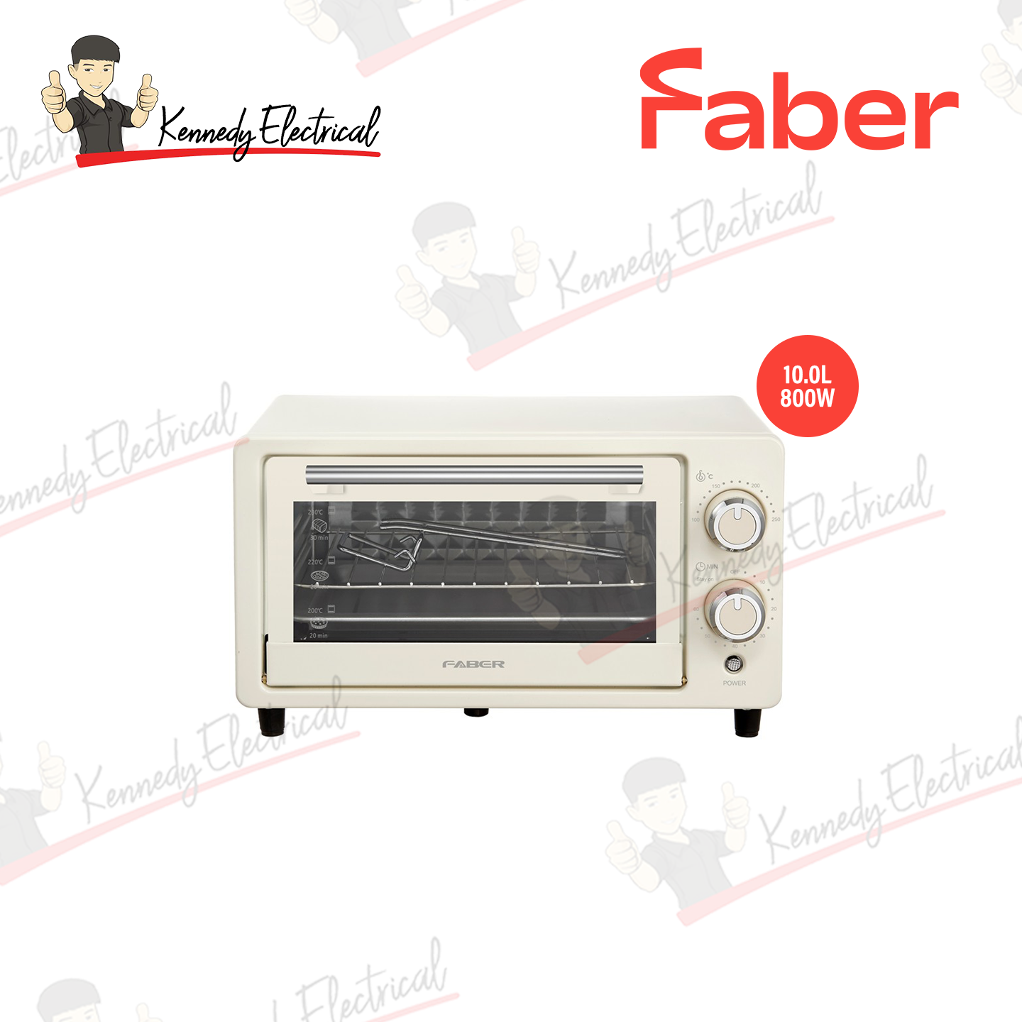 Faber 10L Electric Oven FEO IVORY 108