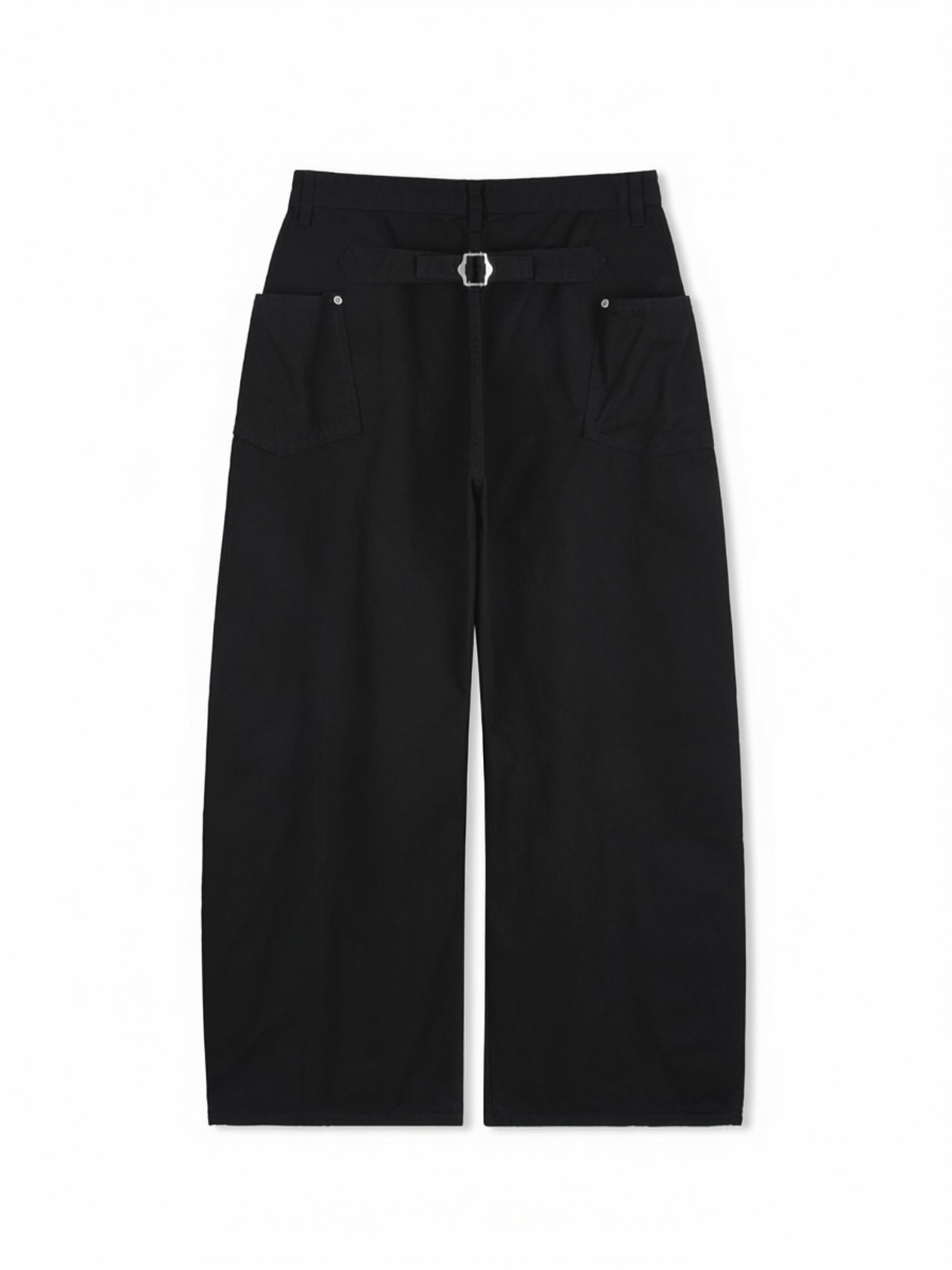 Side Pocket Wide-Leg Pants