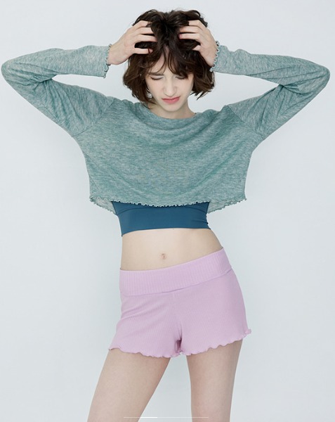 預購_DEVI-B0061 Viviana Ribge Shorts by Devi wear