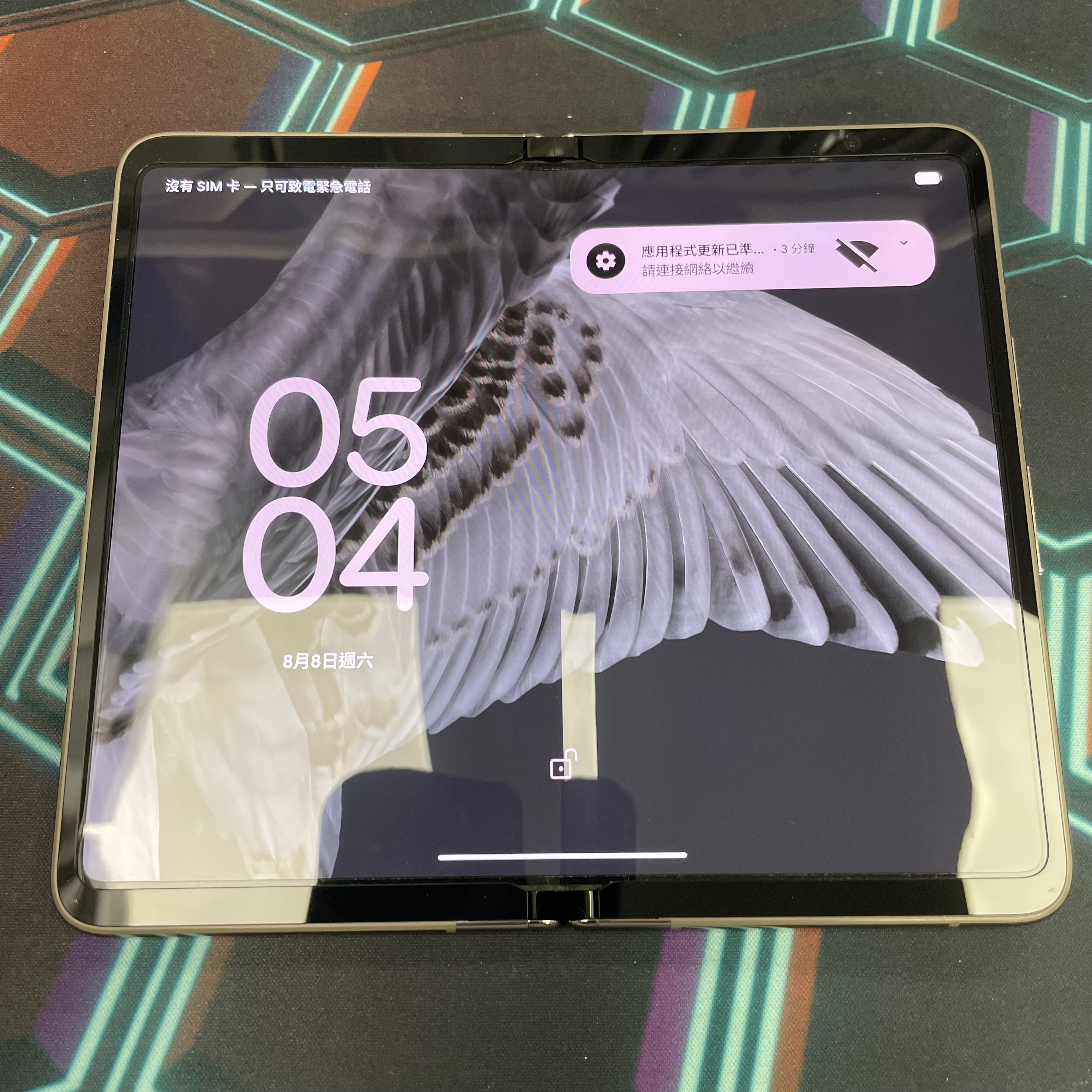 *7289 Google Pixel Fold 完美機 12+256GB 白色 white 國際版