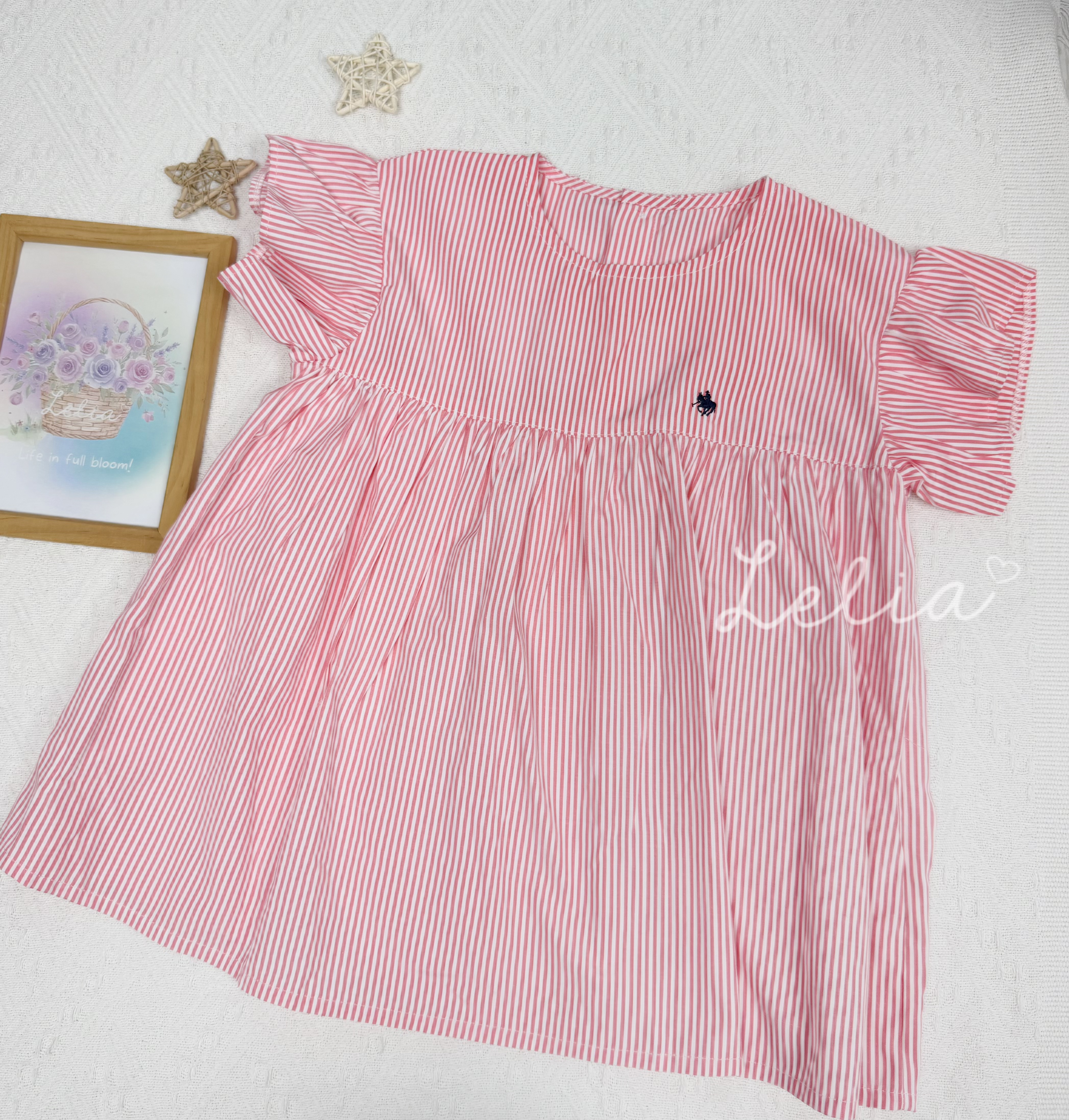 ▫️現貨▫️Polo 紅色直間連身裙