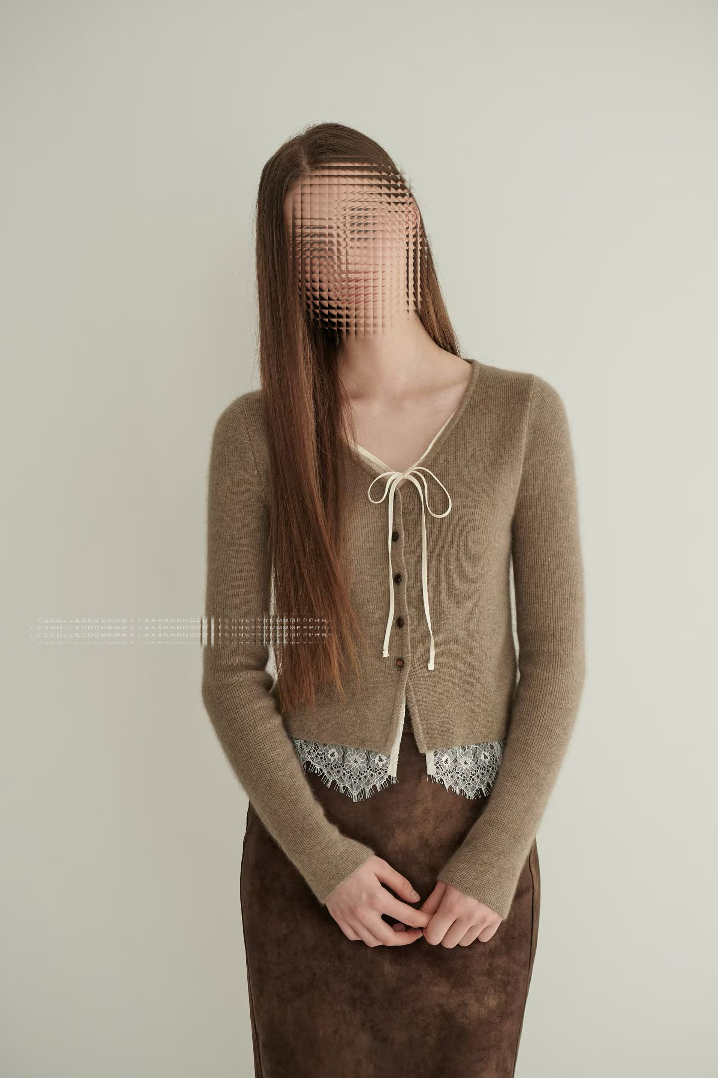 Romantic soft lace cardi