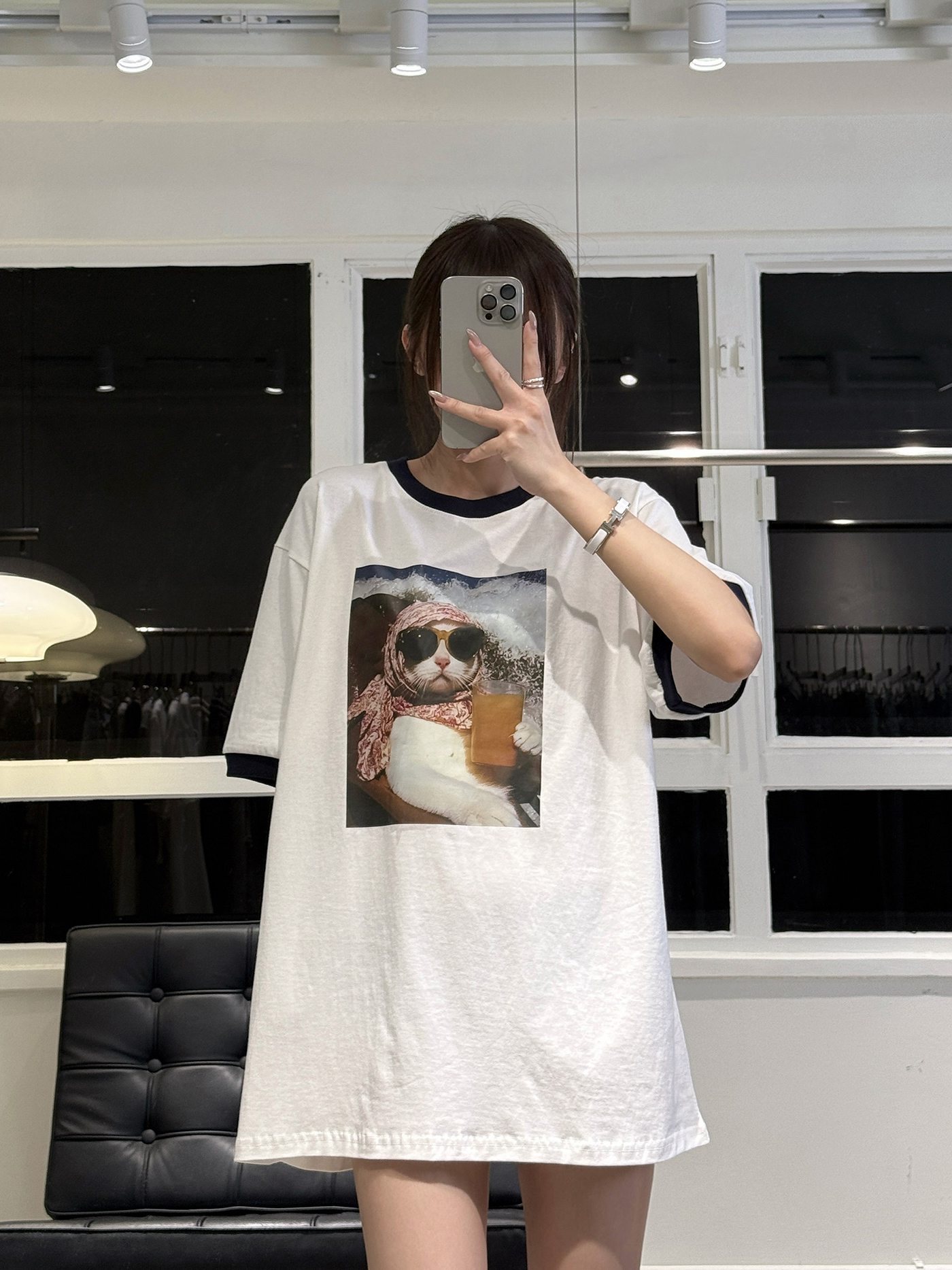 𝐂𝐨𝐧𝐭𝐫𝐚𝐬𝐭 𝐜𝐚𝐭 𝐩𝐫𝐢𝐧𝐭 𝐭-𝐬𝐡𝐢𝐫𝐭