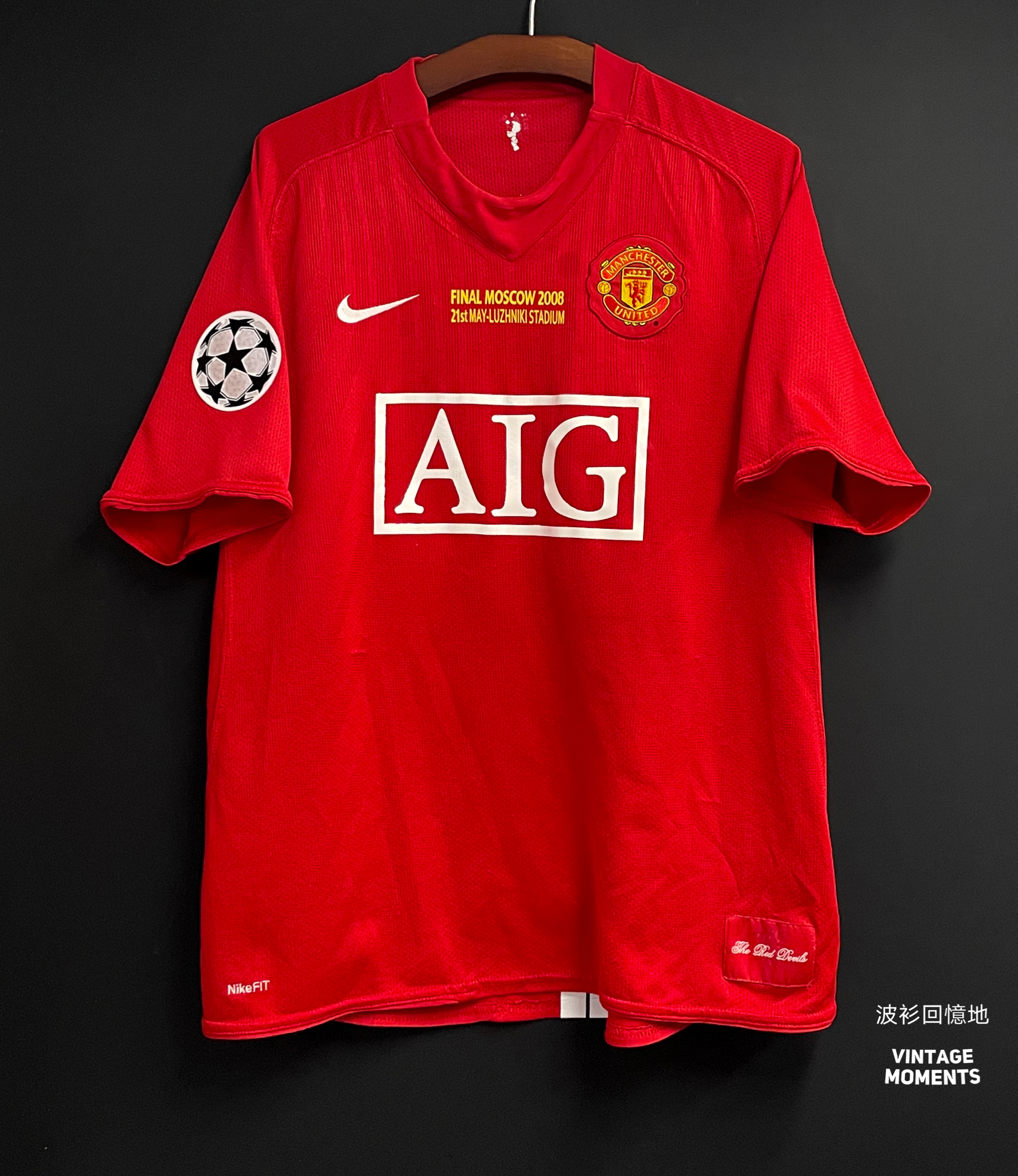 曼聯07/08主場 朗尼 MANCHESTER UNITED HOME SHIRT ROONEY