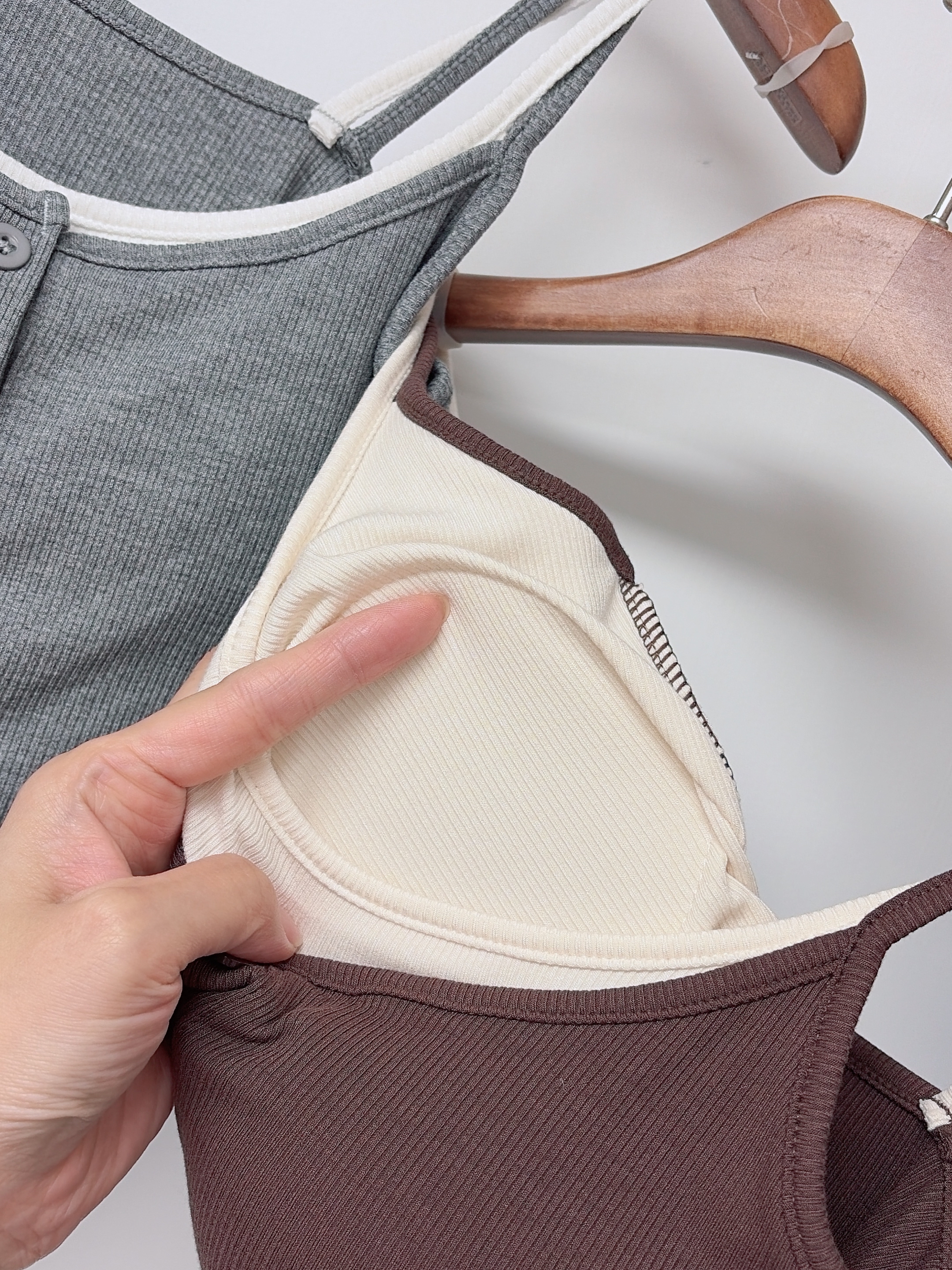 雙層效果bra top 