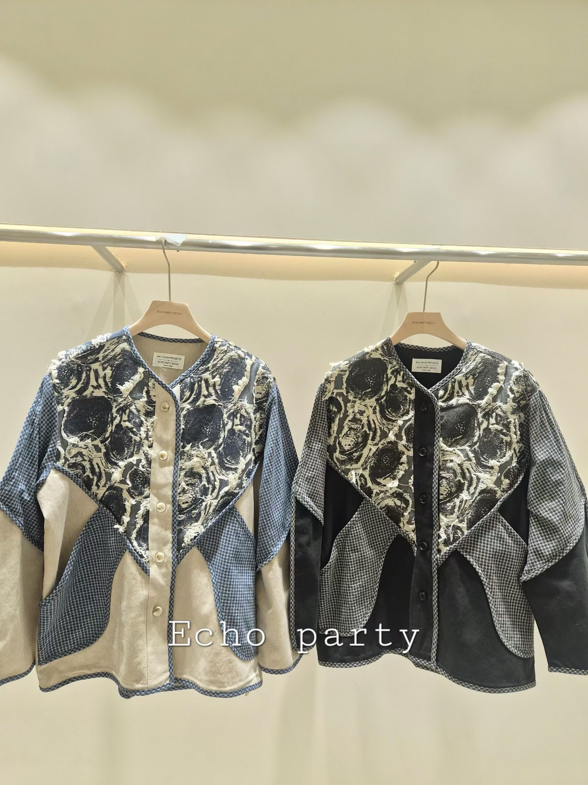 (2026FW) ECHOPARTY - JACKET & SHORTS