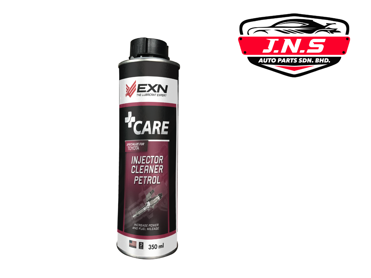EXN +Care Injector Cleaner Petrol 350ml for Toyota Petrol Engines