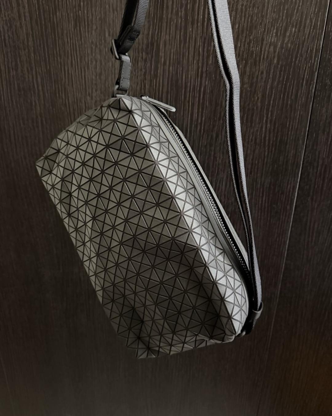 0420 Bao Bao Issey Miyake Saddle Crossbody Bag 6月頭