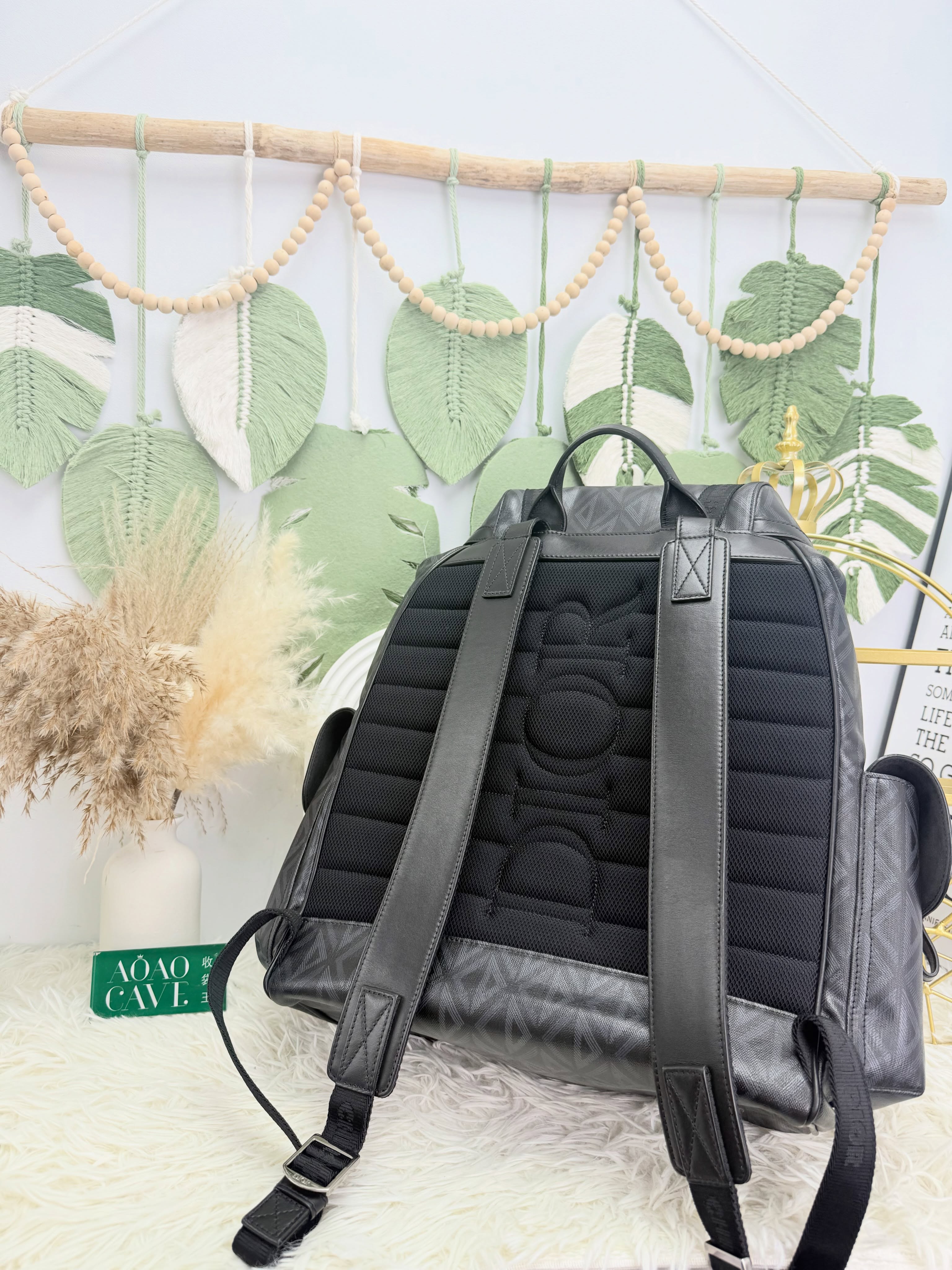 Dior👜 PRE OWNED 🛍️Hit the Road書包 有塵袋🖤  