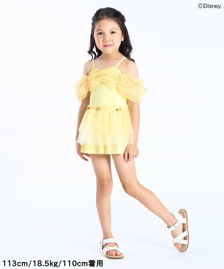 🇯🇵預訂 日本直送🇯🇵Ampersand x Disney公主貝兒造型連身泳衣