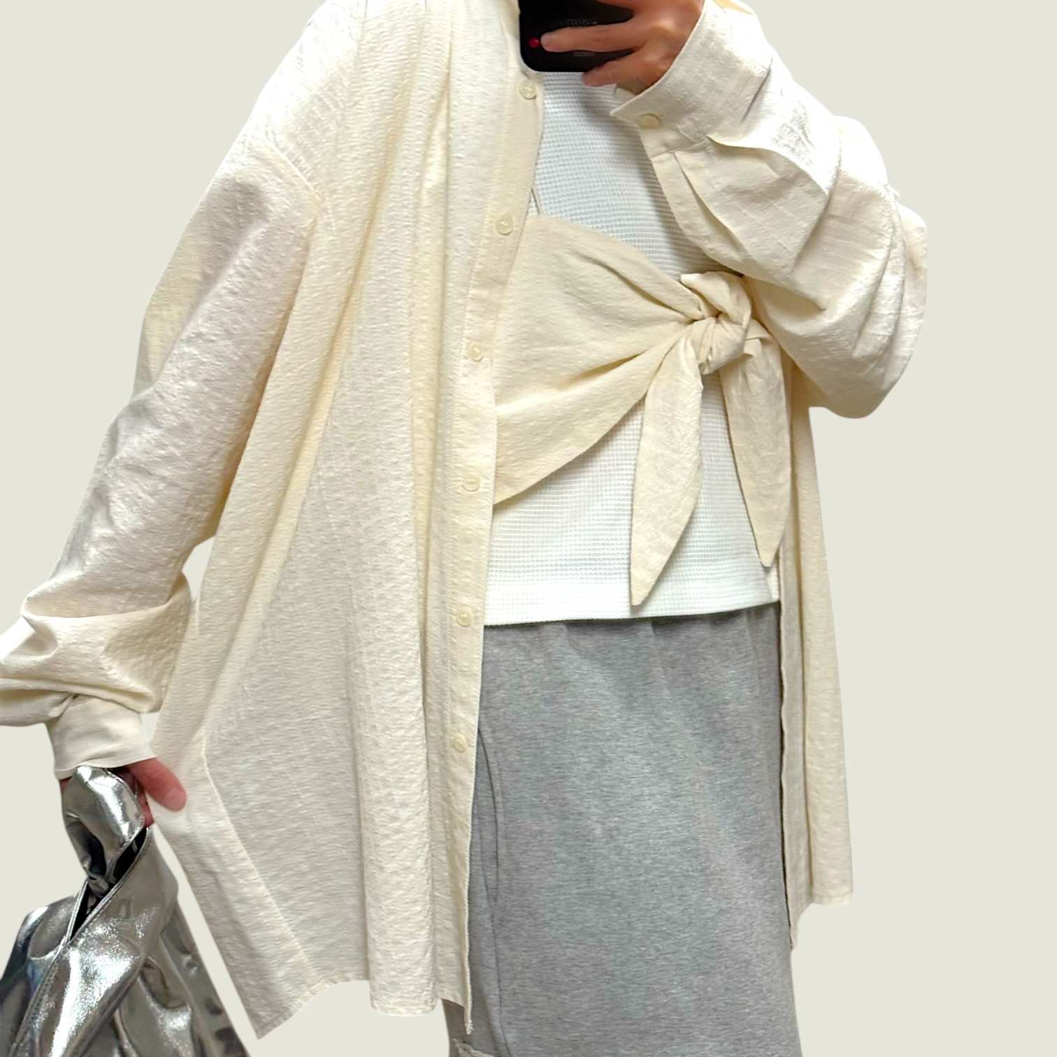 221051 背心+恤衫set