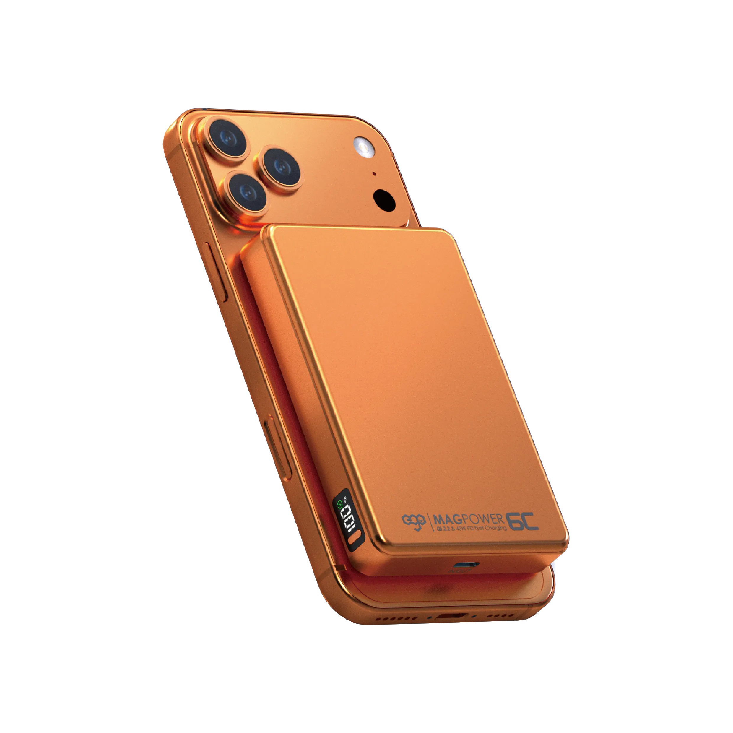 EGO MagPower 6C @ 45W & QI2.2 10000mAh 外置電 [4色選擇]