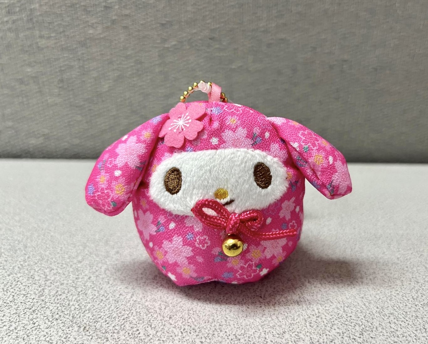 🎌日本直送🎌 Sanrio 卡通 達摩造型 櫻花豆袋公仔掛飾