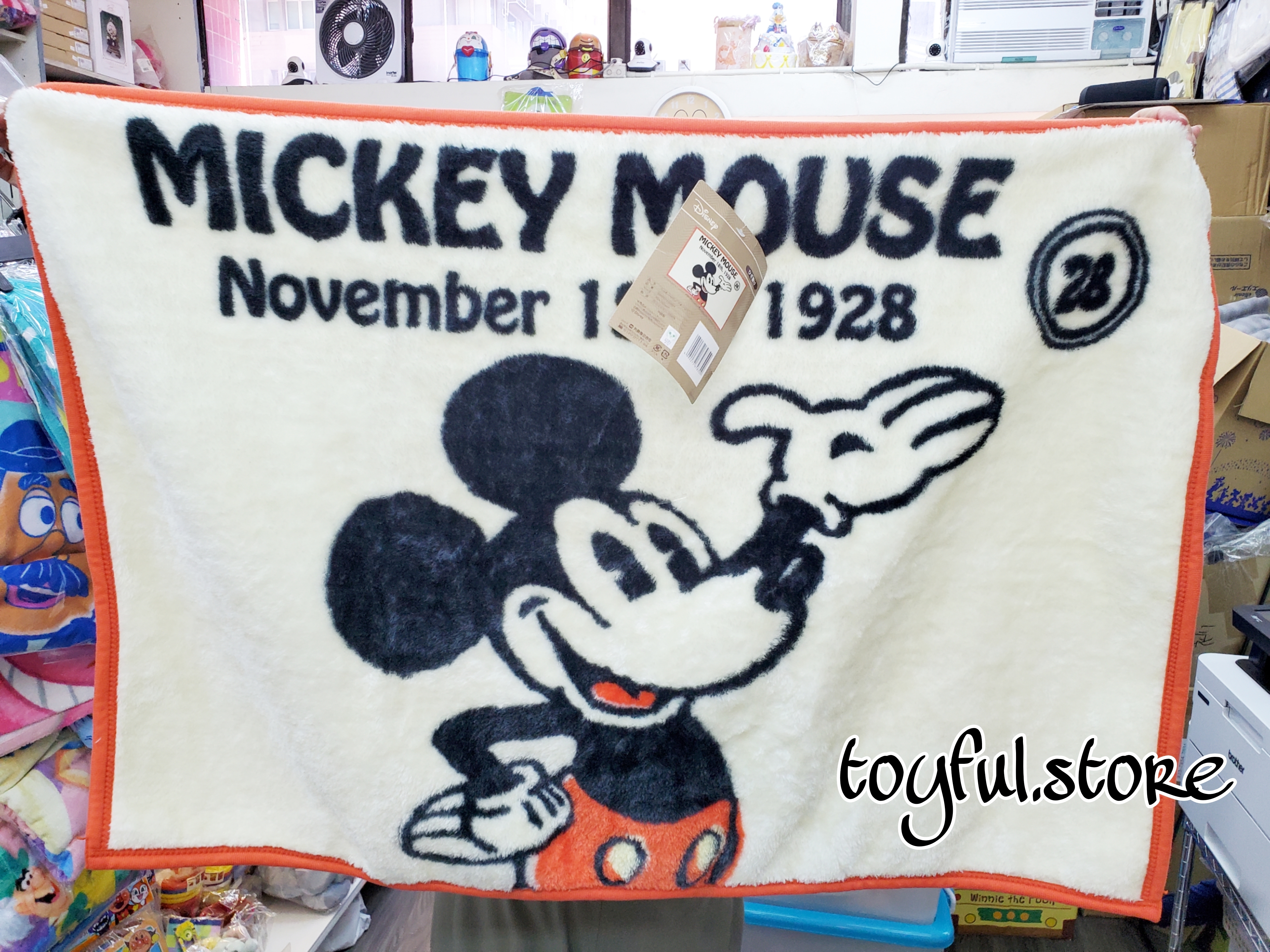 [現貨] [日本直送] 米奇老鼠毛毯 {TF658309}