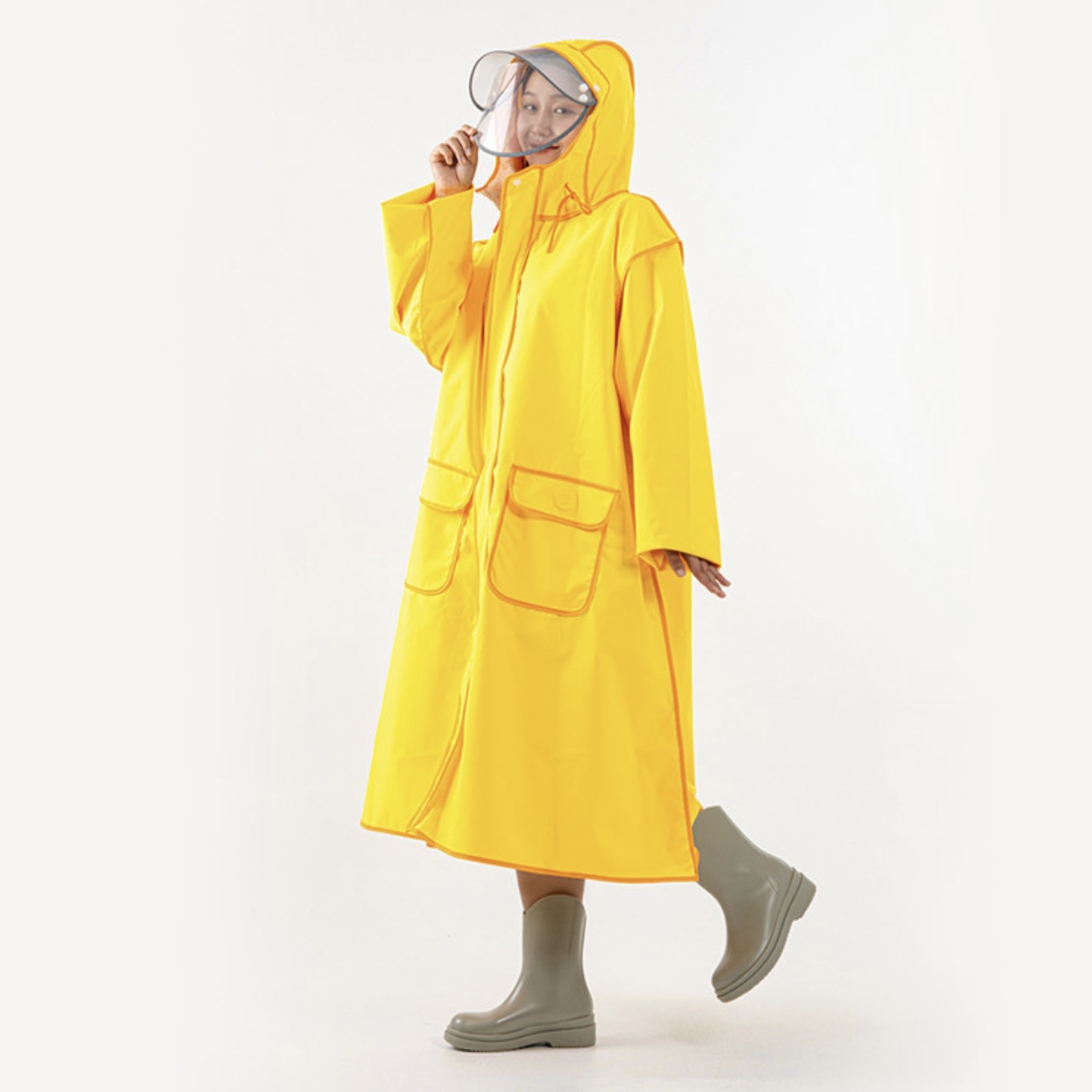 *SuperPet🇰🇷狗狗主人親子裝 雨衣-主人雨衣