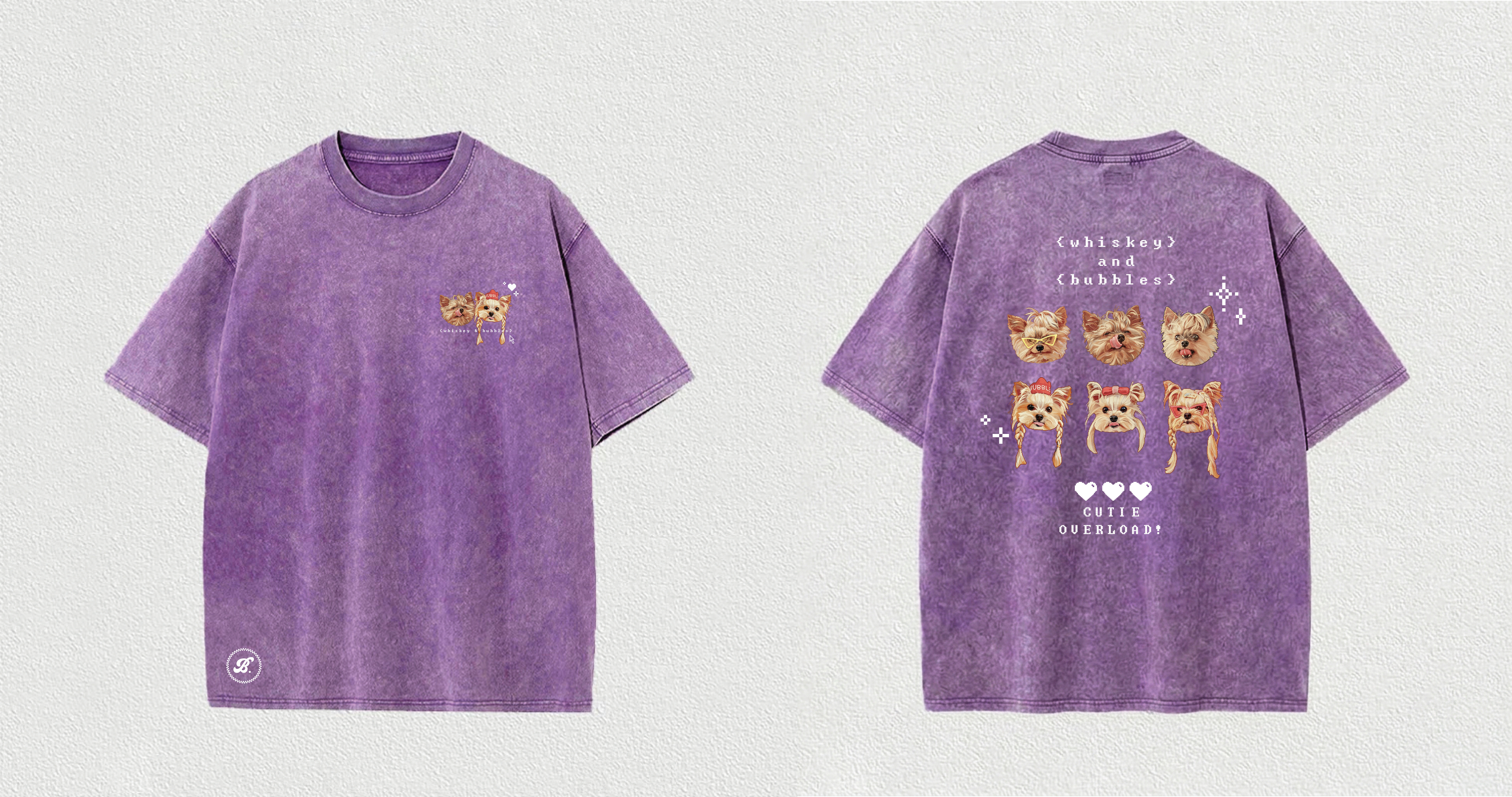 【寵物客製】男女 Oversize T-shirt