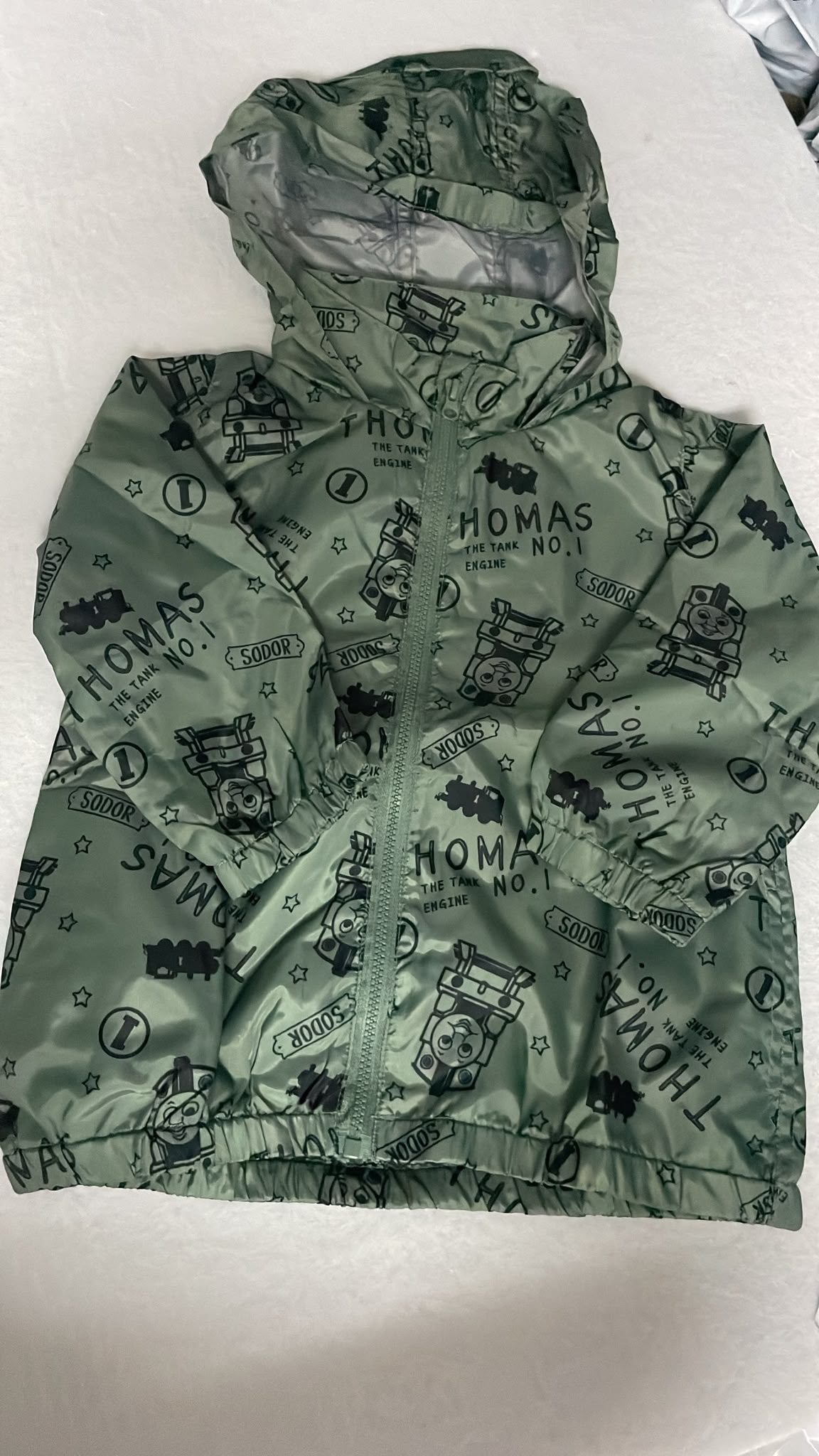 Thomas 薄外套90碼 （清貨不設儲貨-boxP1)