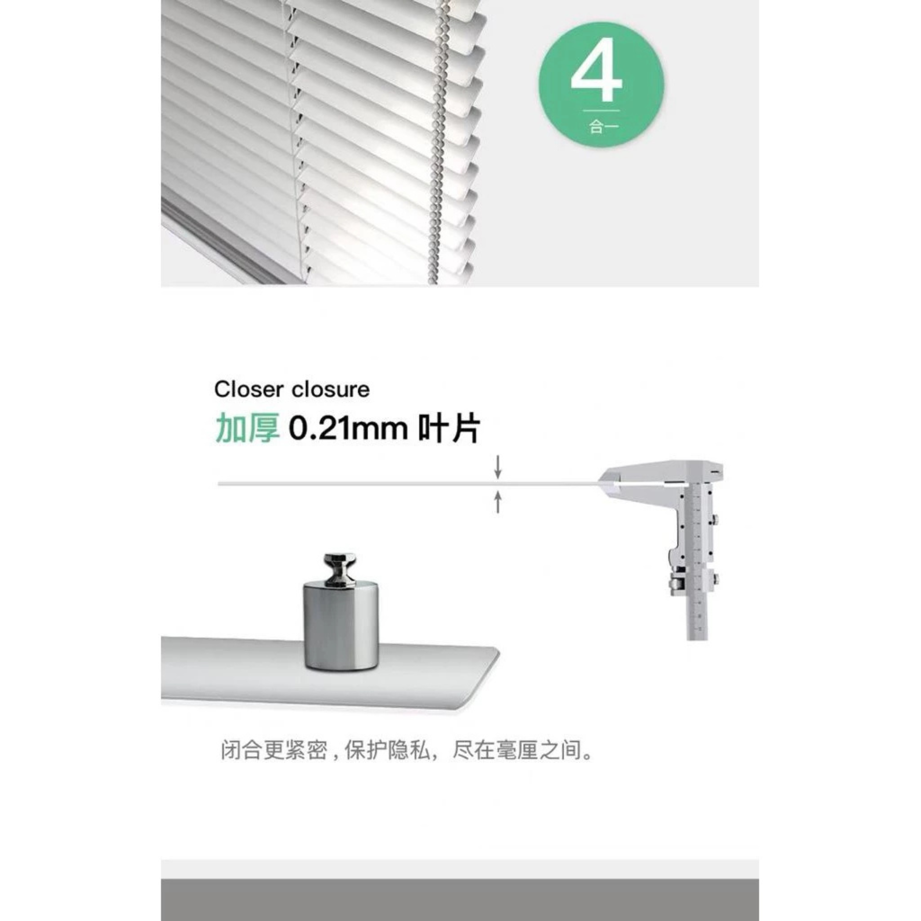 Custom 25mm Aluminium Venetian Blind | Heat Resistant | Friendly Use | Free Consultation | New Rolling System