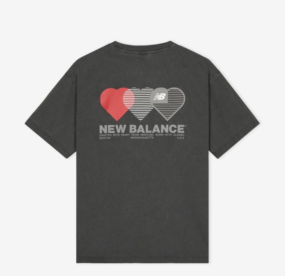 New Balance Heart Tee ｜Graphic 純色款