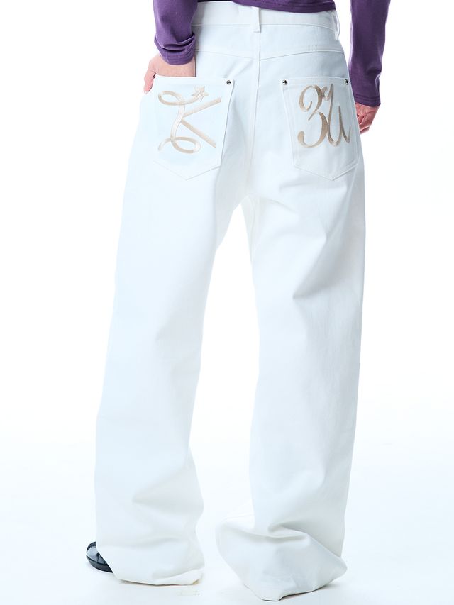 Luvistrue [01/03 Scheduled Delivery] BASIC ILOVEU WIDE PANTS