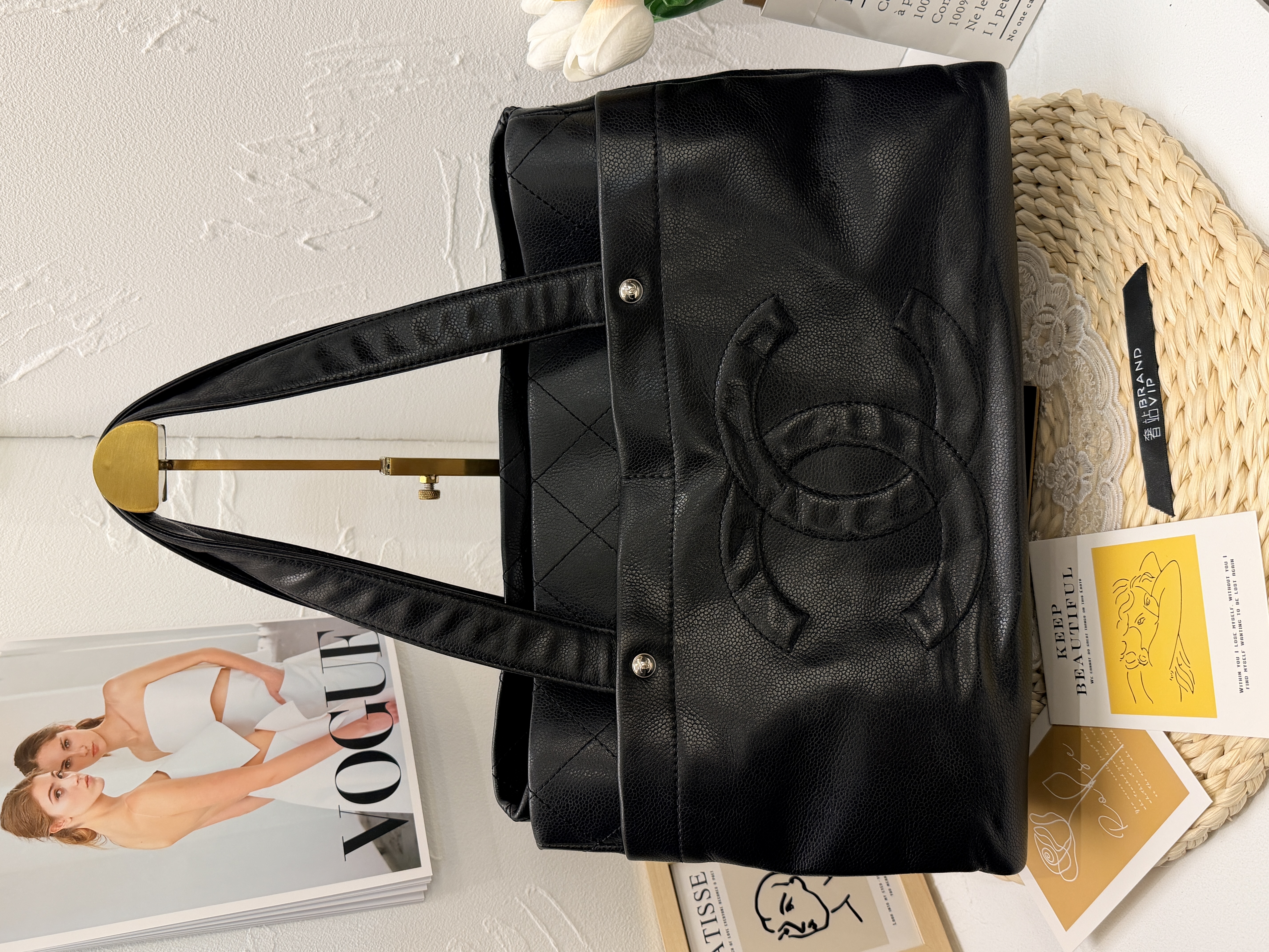 Chanel Caviar Skin tote bag 