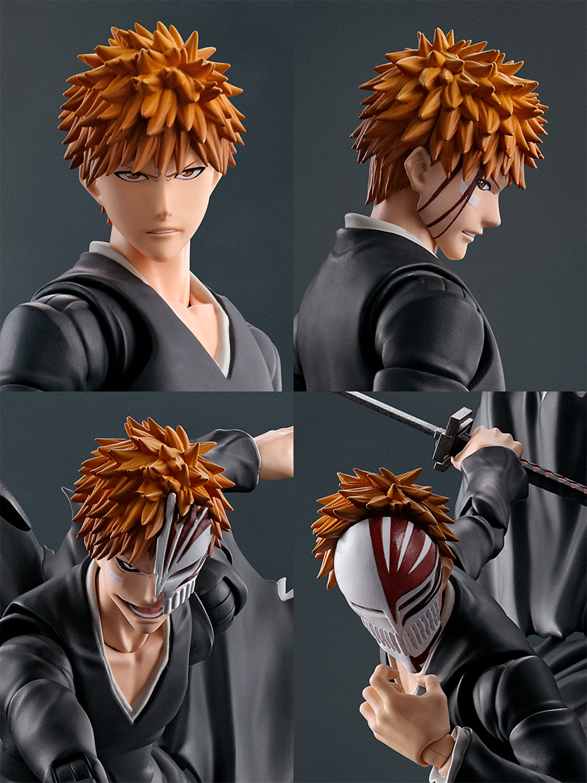 日版 S.H.Figuarts SHF Bleach 死神 黑崎一護 - 月牙天衝 version - TAMASHII NATIONS