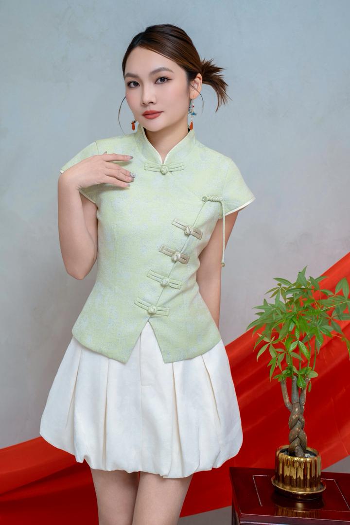 CB2672 XIU RU YI WOMEN BLOUSE 