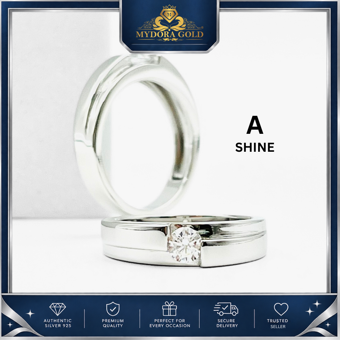 MYDORA 925 Silver Ring - Cincin Forever Line Collection