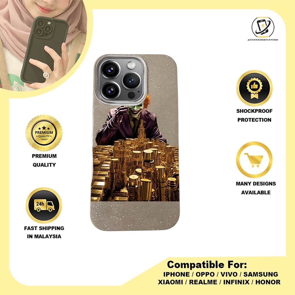 BLING CASE PHONE FOR IPHONE - DESIGN JOKER B