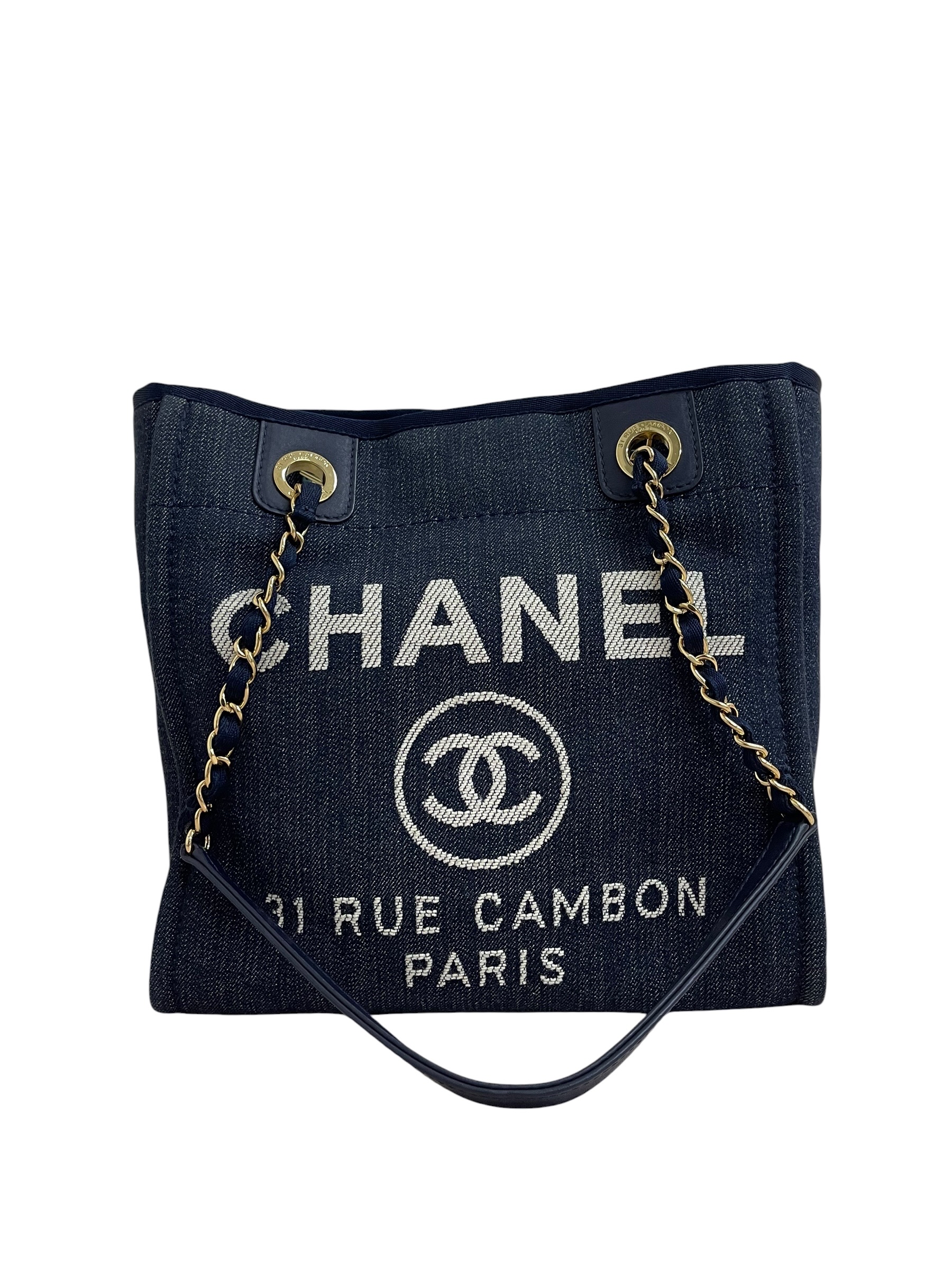 Pre-owned Chanel Deauville Tote Mini / Product Code: 062512