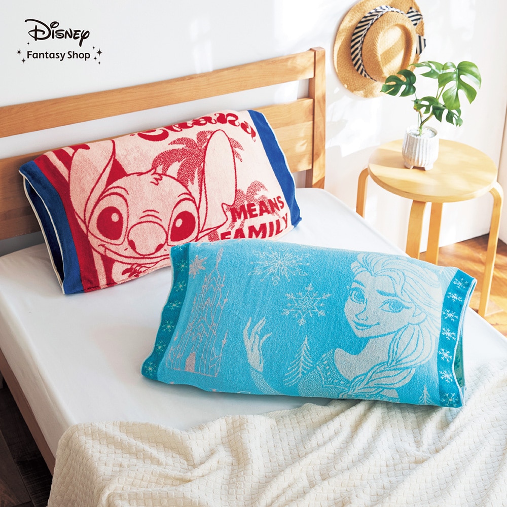 【⭐訂購⭐】🇯🇵日本直送 🌀 #Disney 彈性 毛巾枕頭套 ［12款選］🌀 [PLCD-0254][260427]