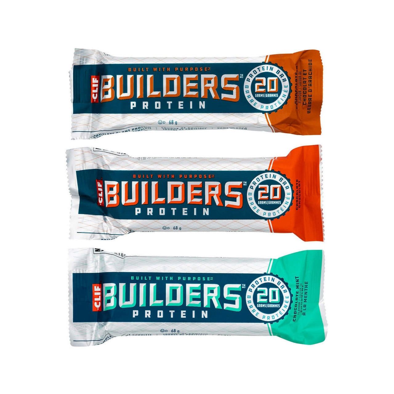 加拿大直送🛫CLIF Builders Protein Bar 18條/盒
