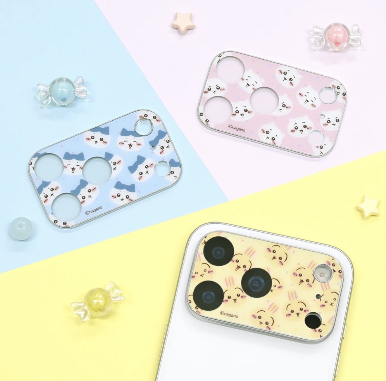 四月連線貨品 - 日本 Chiikawa Iphone17pro 鏡頭貼