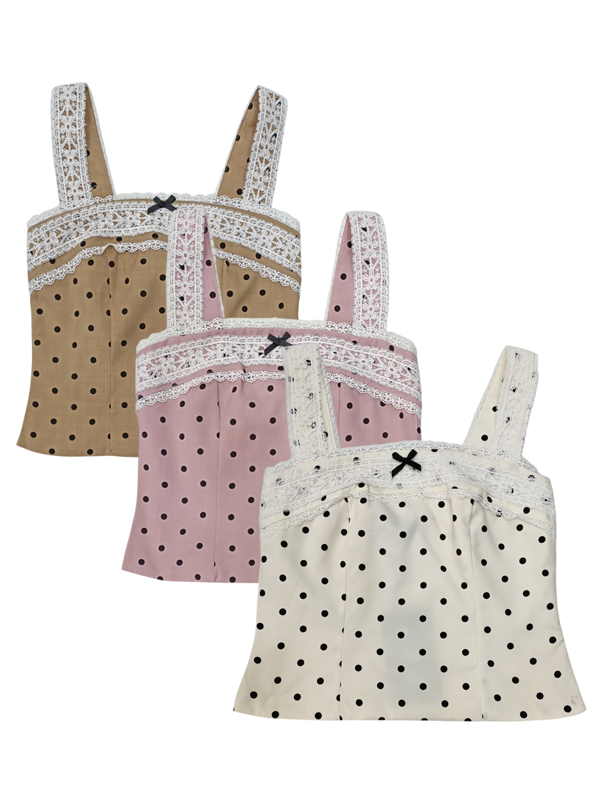Sweet Polka Dot Cami Top M220