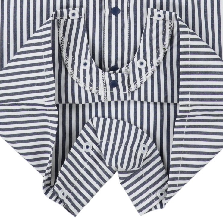 🇯🇵限量預訂 日本直送🇯🇵Polo Baby小馬刺繡直條短袖連身服