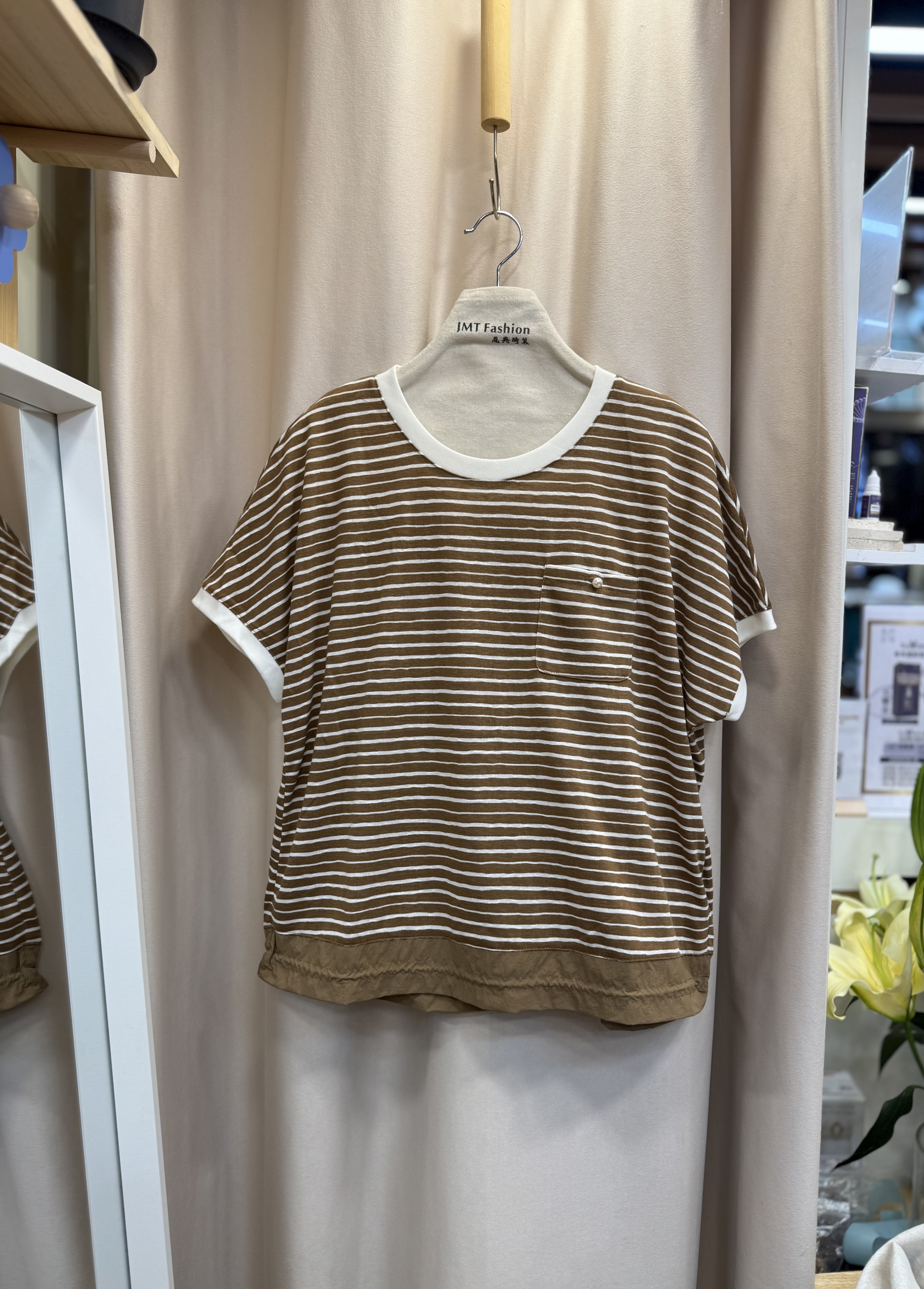 混棉間紋Tee J058 07NO04290