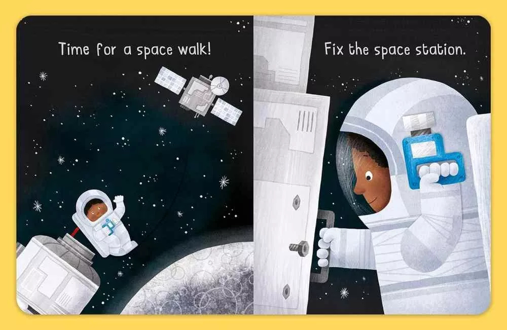 Busy Day: Astronaut : An action play book