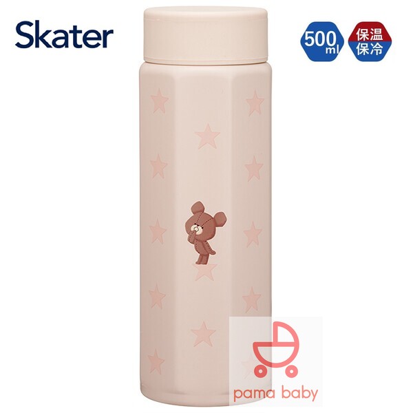 🆕【⭐訂購⭐】🌀 🇯🇵 日本直送 #Skater 八角形 不銹鋼保溫水樽 (500ml) ［12款選］🌀 [ELCD-0152][260430]