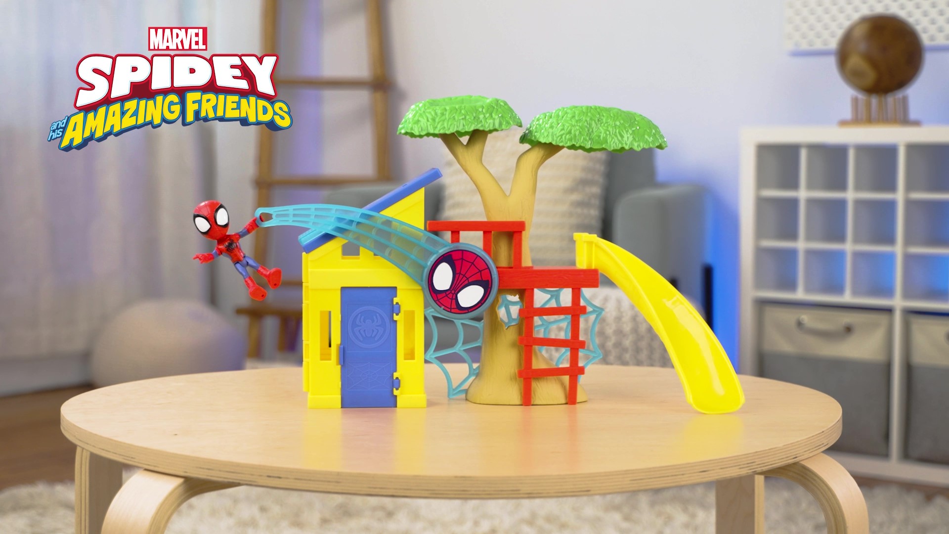 正版 Marvel Spidey and His Amazing Friends 蜘蛛俠基地遊樂場 Playset 兒童玩具