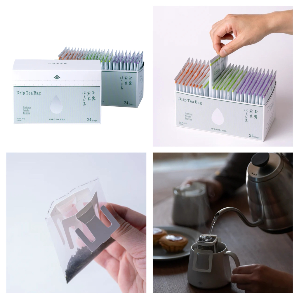 ✨新年禮盒．一保堂茶舖 (京都300年老店 )✨ 玉露+煎茶+焙茶 (高級茶包禮盒/方便裝)