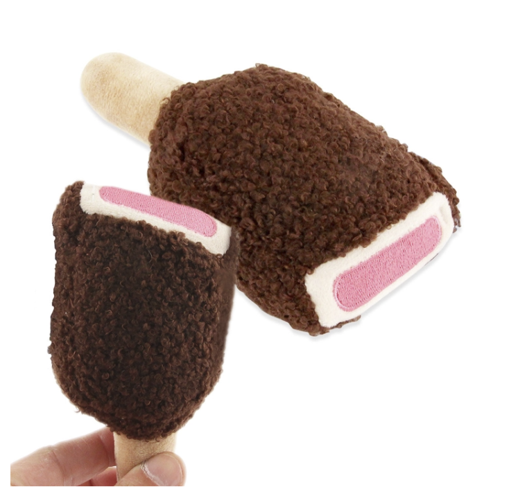 SuperPet🇰🇷脆脆朱古力雪條雙聲寵物玩具(DG127)