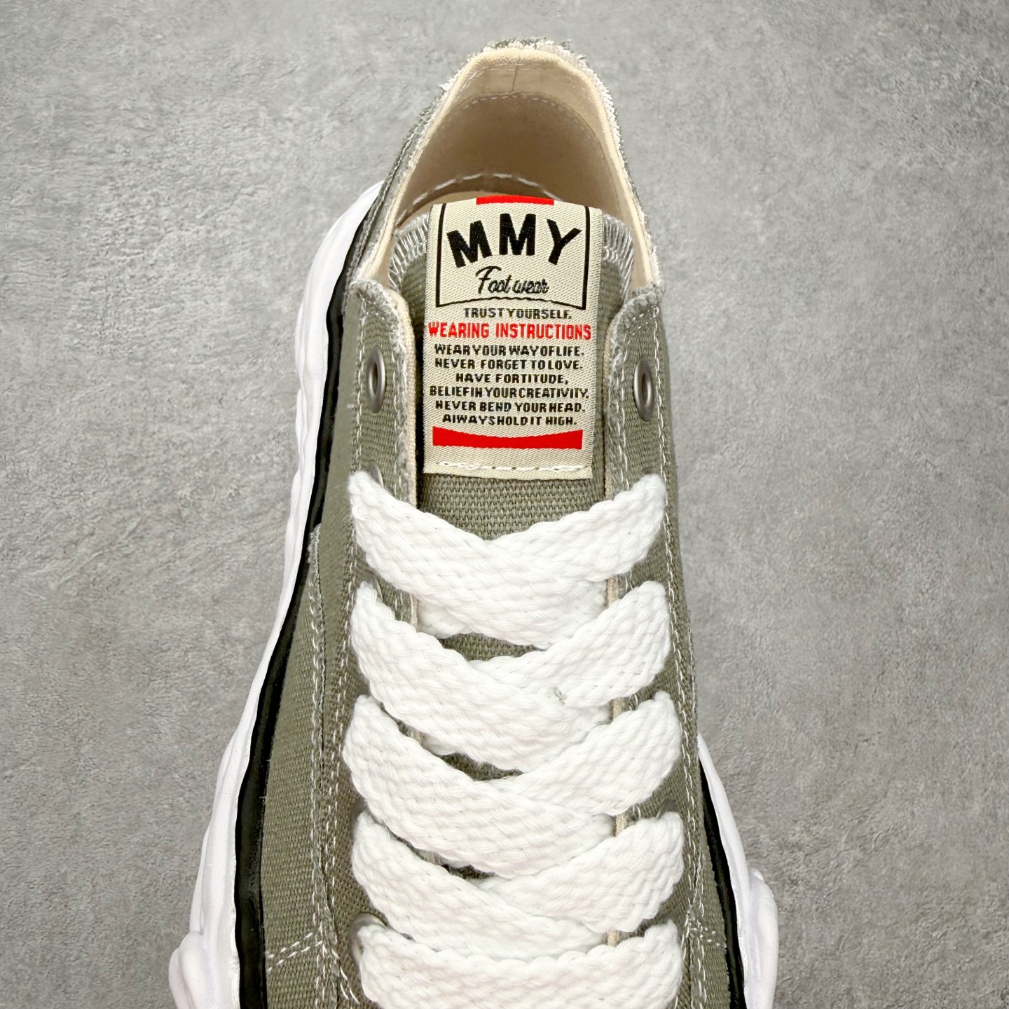 Maison Mihara Yasuhiro MMY Peterson OG Sole Canvas Low-top Sneaker