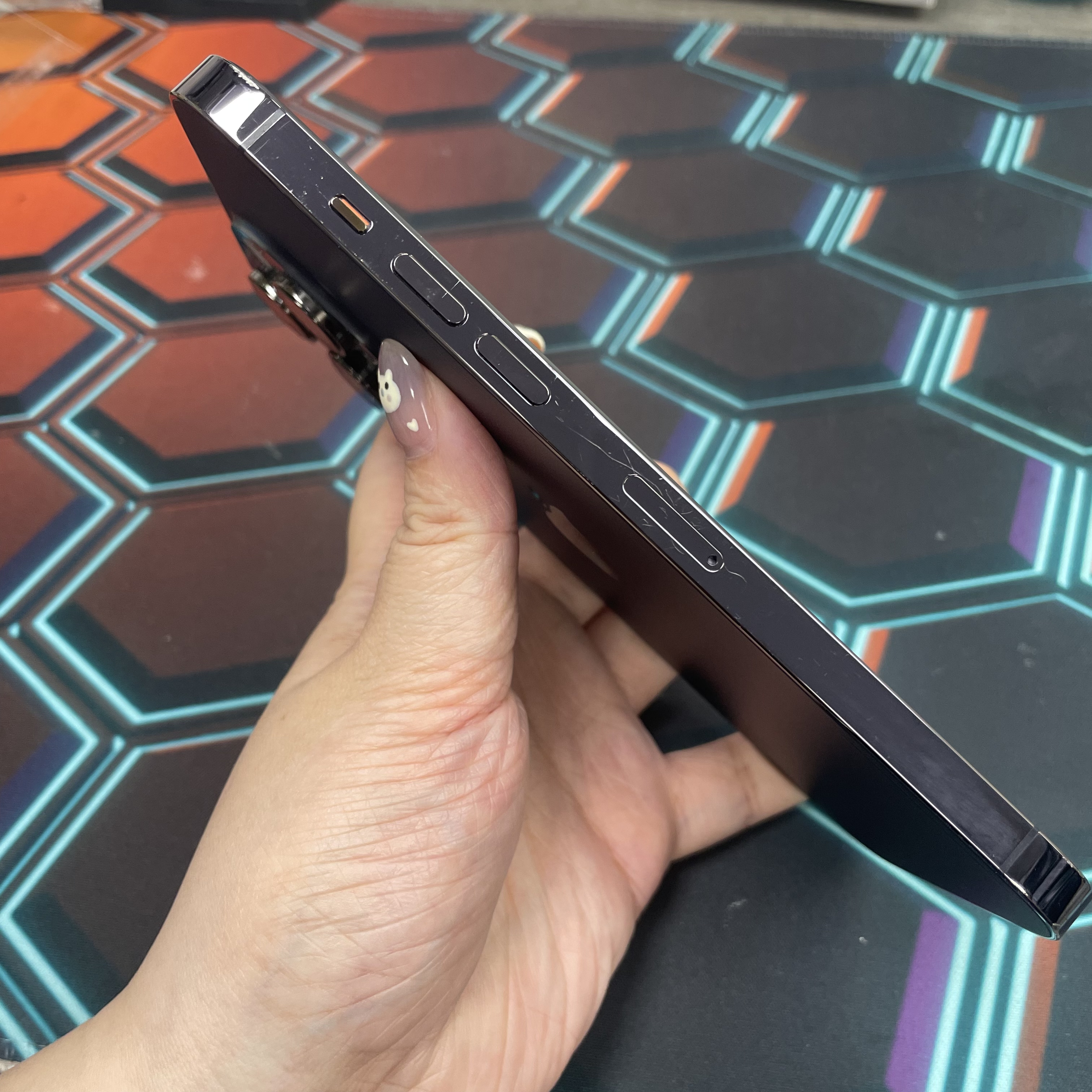*6778 14 Pro max 超靚機 512GB 電100 紫色 purple