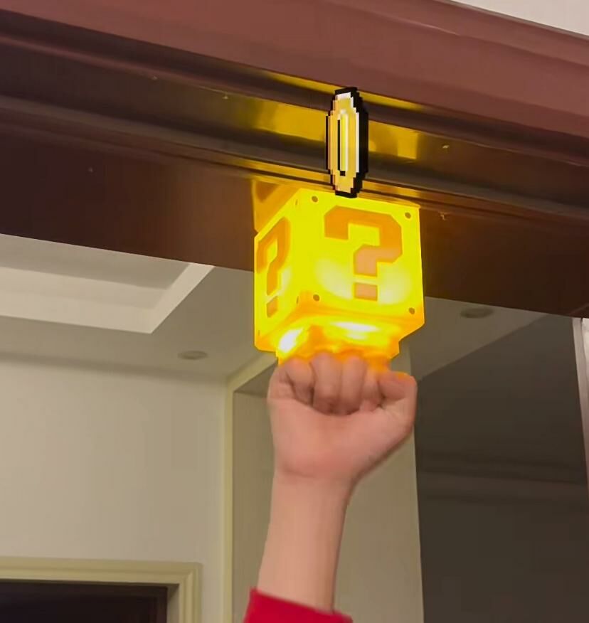 Mario 問號小夜燈- 1件