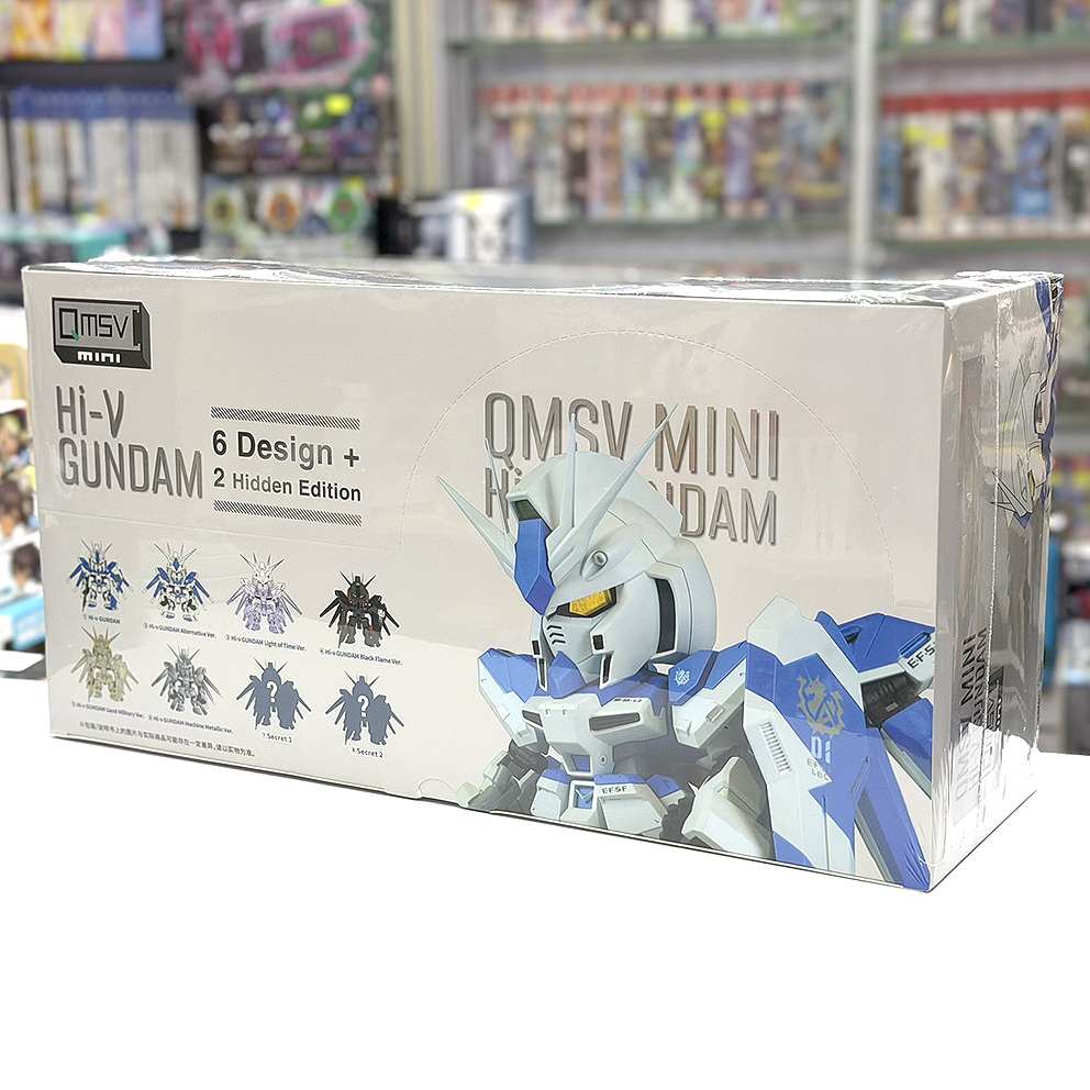 (行版) Bandai QMSV mini 盲盒 Hi-Nu Gundam Hi-ν 高達 (原盒8個) 